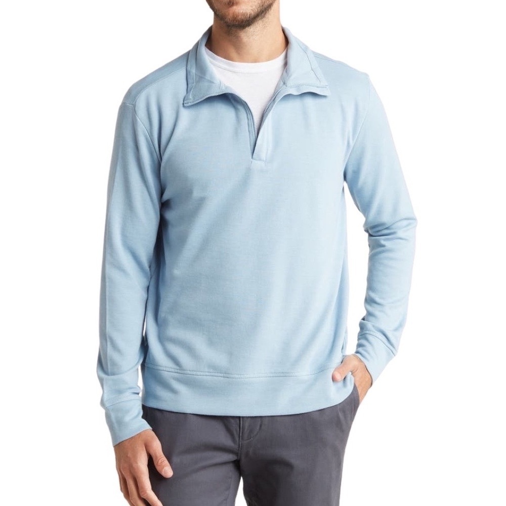 NWT Jeff The Quincy 1/4 Zip Pullover
